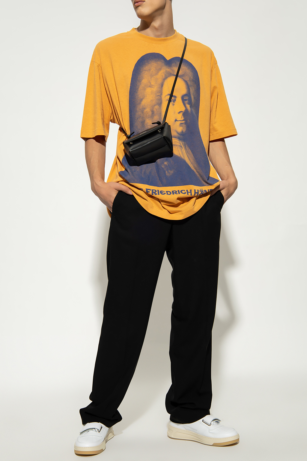 Orange Printed T-shirt Acne Studios - Vitkac Canada